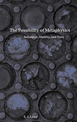 The possibility of metaphysics Cover