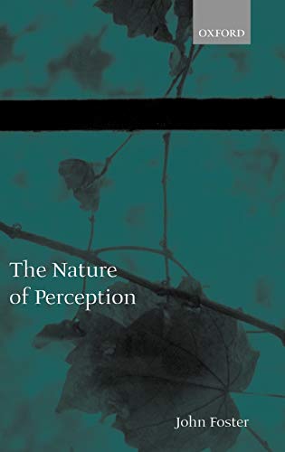 The nature of perception Cover