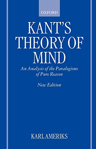 Kant's theory of mind Cover
