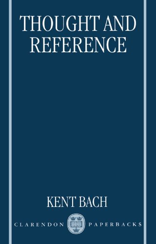 Thought and reference Cover