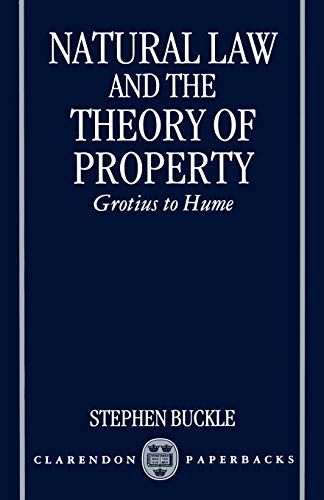 Natural Law and the Theory of Property Cover