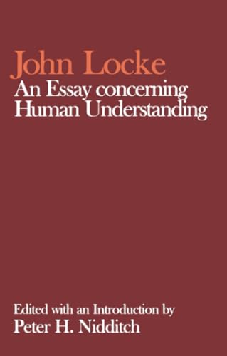 An essay concerning human understanding Cover