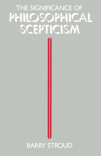 The significance of philosophical scepticism Cover