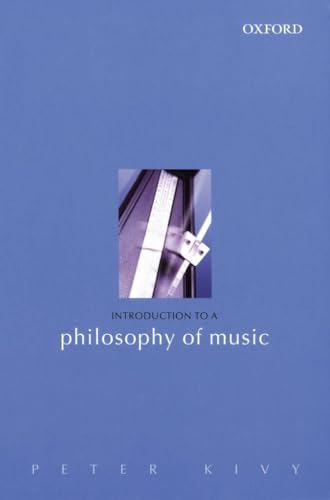 Introduction to a philosophy of music Cover