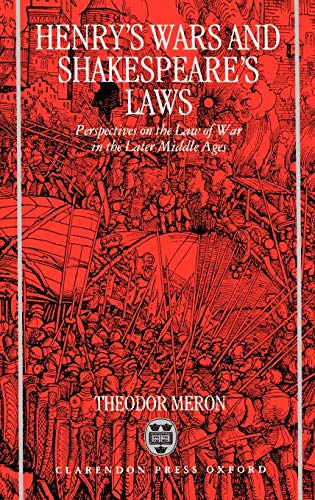 Henry's wars and Shakespeare's laws Cover