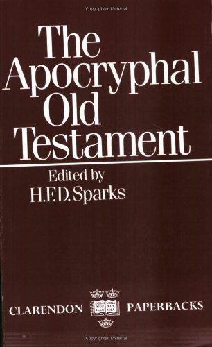 The Apocryphal Old Testament Cover
