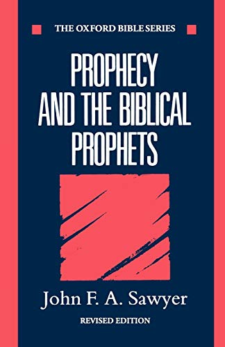 Prophecy and the biblical prophets Cover
