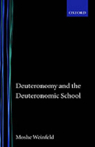 Deuteronomy and the Deuteronomic school. Cover