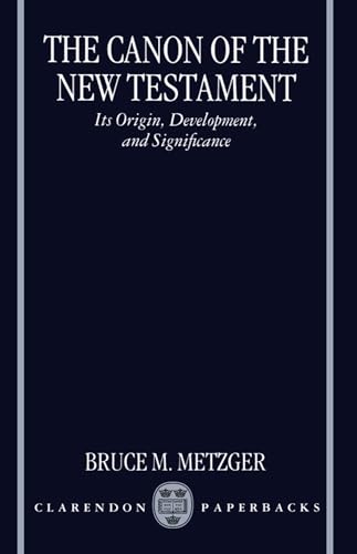The Canon of the New Testament Cover