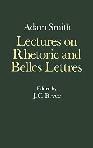 Lectureson rhetoric and belles lettres Cover