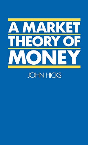 A market theory of money Cover