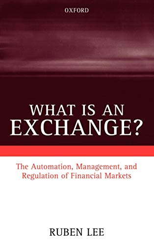 What is an exchange? Cover