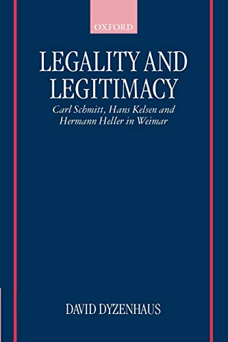 Legality and Legitimacy Cover