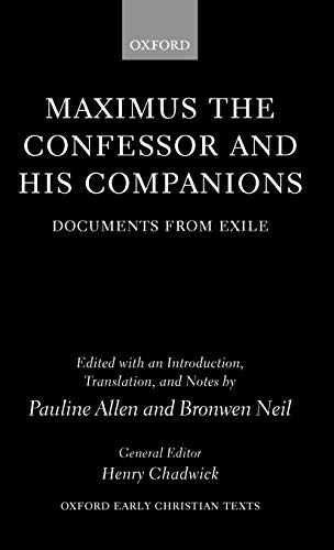 Maximus the Confessor and his companions Cover