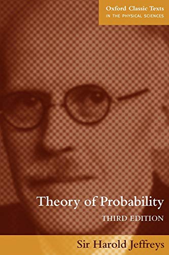 Theory of probability Cover