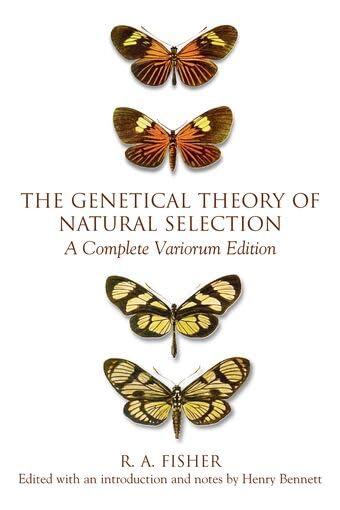 The genetical theory of natural selection Cover