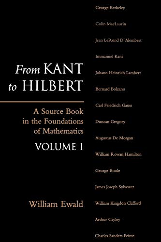From Kant to Hilbert Cover