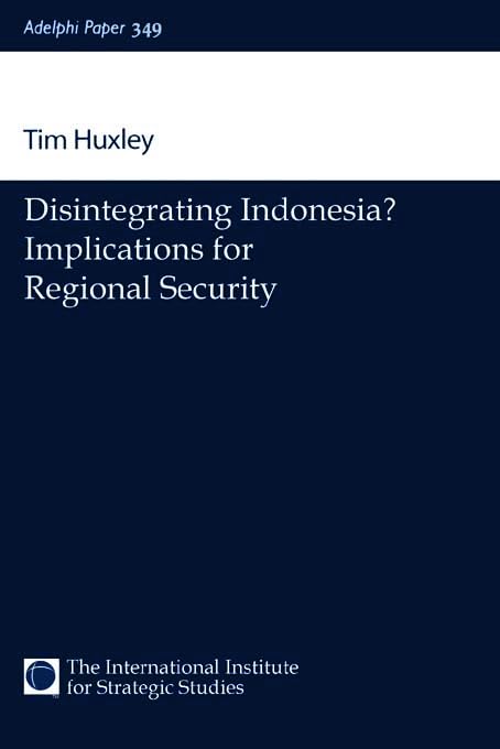 Disintegrating Indonesia? Cover