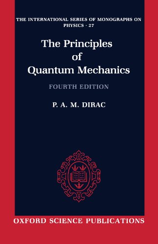 The Principles of Quantum Mechanics Cover