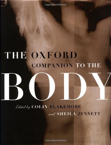 The Oxford companion to the body Cover