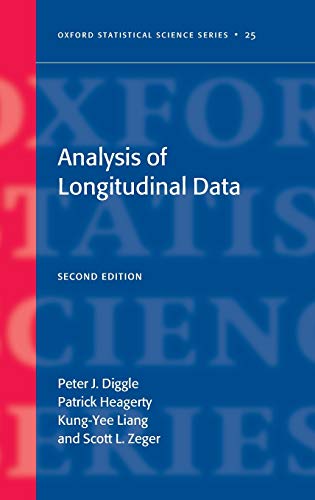 Analysis of longitudinal data. Cover