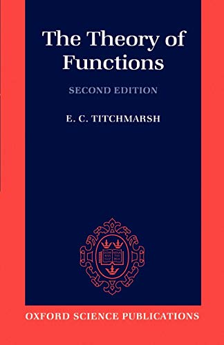 The theory of functions Cover
