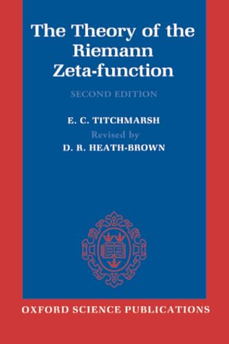 The theory of the Riemann zeta-function Cover