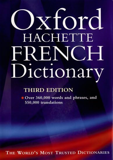 The Oxford-Hachette French dictionary Cover