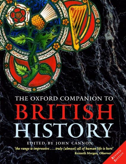 The Oxford companion to British history Cover