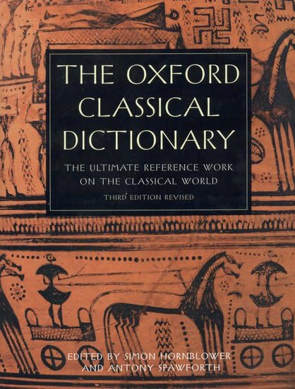 The Oxford classical dictionary Cover