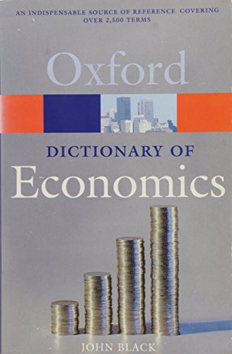 A dictionary of economics Cover