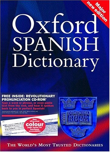 Oxford Spanish Dictionary (Book & CD-ROM) Cover