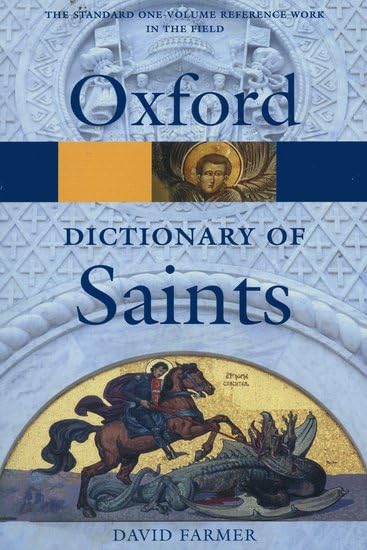 The Oxford dictionary of saints Cover