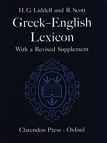 A Greek-English Lexicon Cover