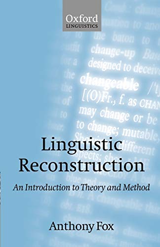 Linguistic reconstruction Cover