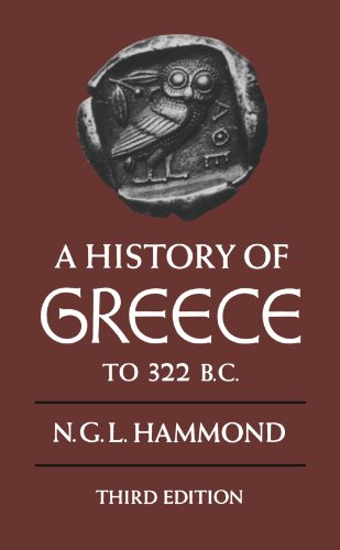 A history of Greece to 322 B.C. Cover