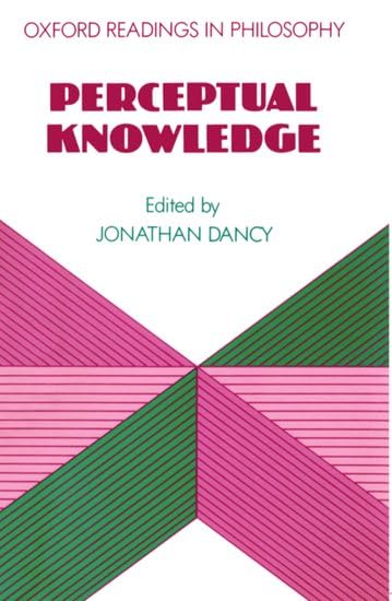 Perceptual knowledge Cover