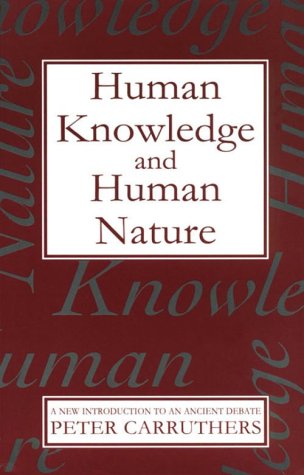Human knowledge and human nature Cover