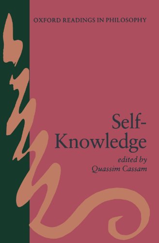 Self-knowledge Cover