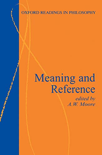 Meaning and reference Cover