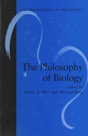 The philosophy of biology Cover