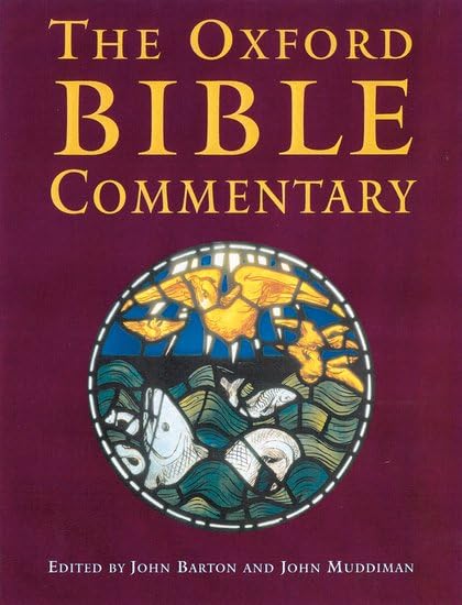 The Oxford Bible commentary Cover