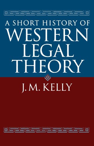 A short history of Western legal theory Cover