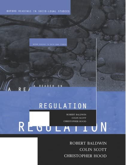 A reader on regulation Cover