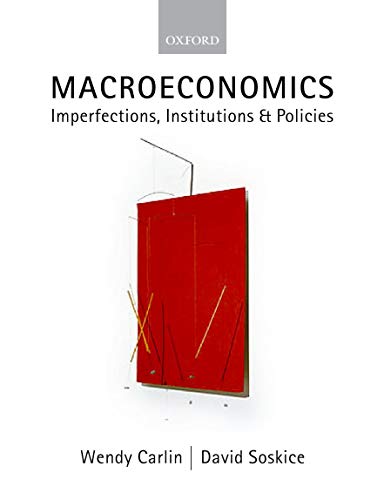 Macroeconomics: Imperfections, Institutions and Policies Cover