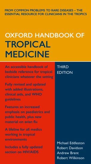 Oxford Handbook of Tropical Medicine (Oxford Handbooks Series) Cover