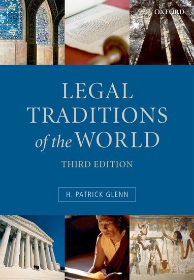 Legal Traditions of the World Cover