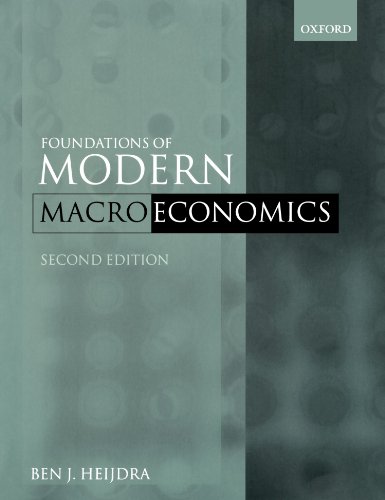 Foundations of modern macroeconomics Cover