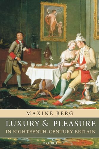 LUXURY & PLEASURE IN EIGHTEENTH CENTURY BRITAIN PAPER Cover