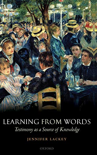 Learning from words Cover